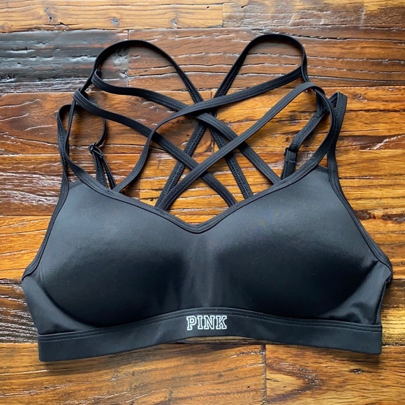 PINK Victoria's Secret Other - VS PINK Ultimate Cage Front Push-Up Sports Bra S
